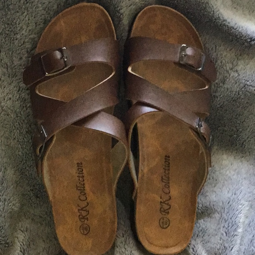 RK Collection Brown Sandals.
